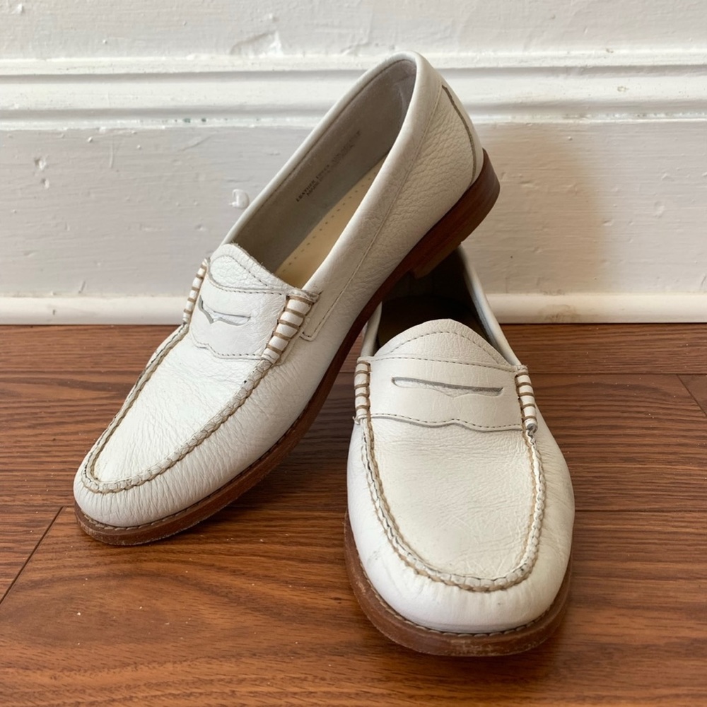 Rare White Weejuns size 8.5